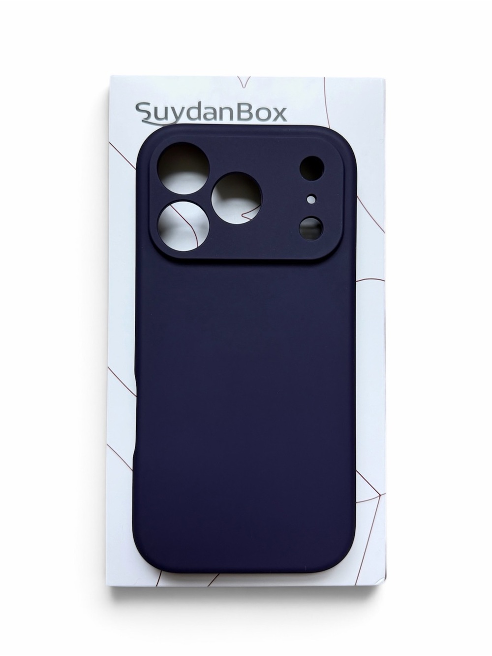 SuydanBox IPhone 17 Pro Silicone Phone Case